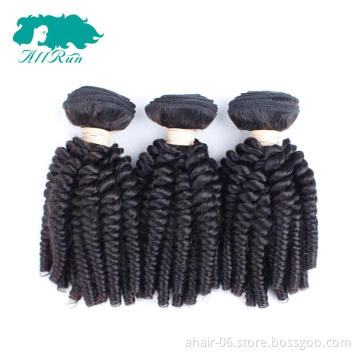 mongolian spring curl hair italian baby 100% human weave